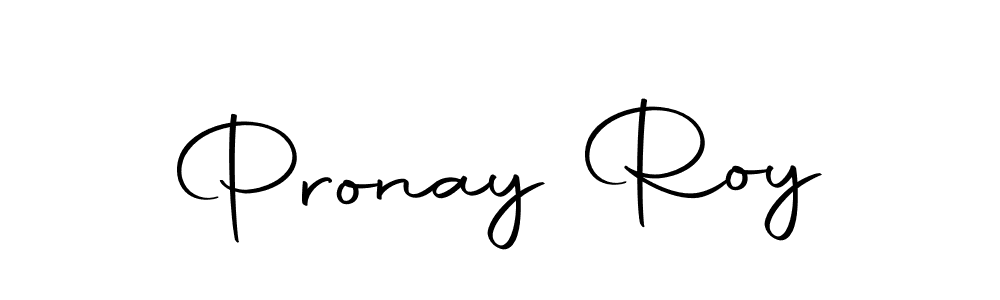 Also we have Pronay Roy name is the best signature style. Create professional handwritten signature collection using Autography-DOLnW autograph style. Pronay Roy signature style 10 images and pictures png