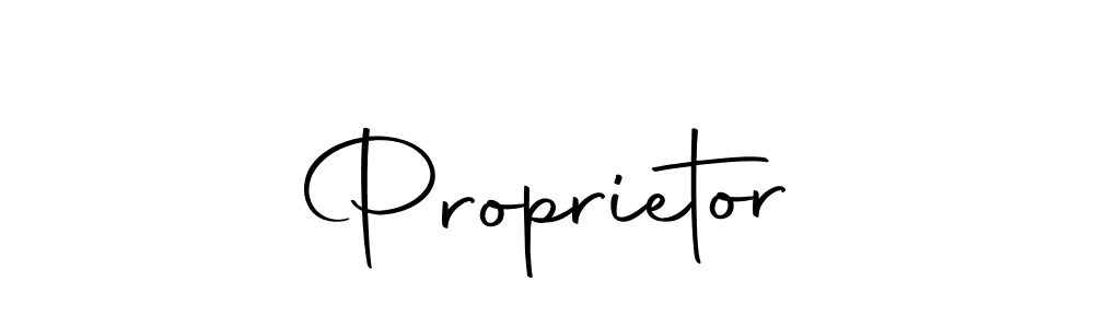 How to make Proprietor name signature. Use Autography-DOLnW style for creating short signs online. This is the latest handwritten sign. Proprietor signature style 10 images and pictures png