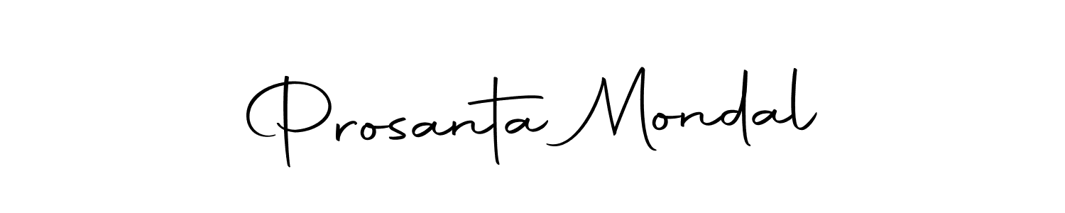 Also we have Prosanta Mondal name is the best signature style. Create professional handwritten signature collection using Autography-DOLnW autograph style. Prosanta Mondal signature style 10 images and pictures png