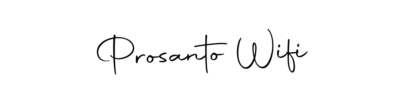 Also we have Prosanto Wifi name is the best signature style. Create professional handwritten signature collection using Autography-DOLnW autograph style. Prosanto Wifi signature style 10 images and pictures png