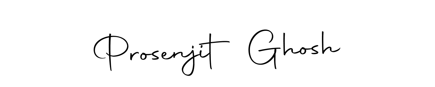 How to make Prosenjit Ghosh name signature. Use Autography-DOLnW style for creating short signs online. This is the latest handwritten sign. Prosenjit Ghosh signature style 10 images and pictures png