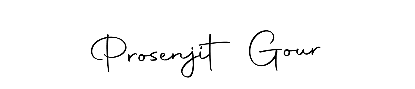 Also we have Prosenjit Gour name is the best signature style. Create professional handwritten signature collection using Autography-DOLnW autograph style. Prosenjit Gour signature style 10 images and pictures png