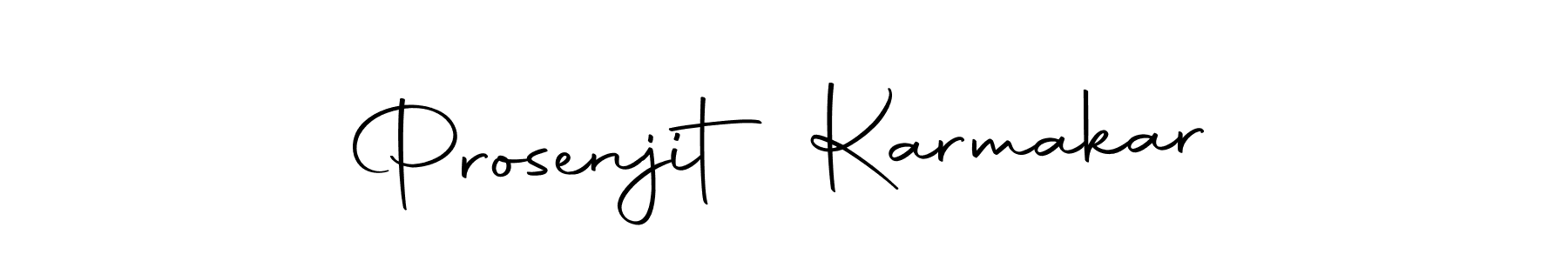 Design your own signature with our free online signature maker. With this signature software, you can create a handwritten (Autography-DOLnW) signature for name Prosenjit Karmakar. Prosenjit Karmakar signature style 10 images and pictures png