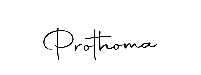 Make a beautiful signature design for name Prothoma. With this signature (Autography-DOLnW) style, you can create a handwritten signature for free. Prothoma signature style 10 images and pictures png