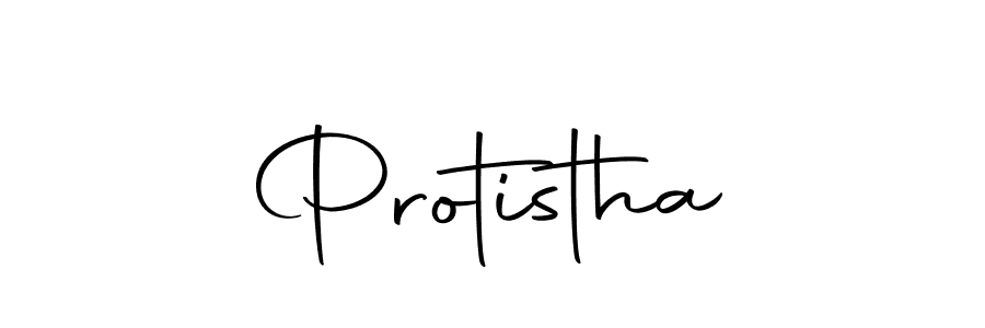 Create a beautiful signature design for name Protistha. With this signature (Autography-DOLnW) fonts, you can make a handwritten signature for free. Protistha signature style 10 images and pictures png