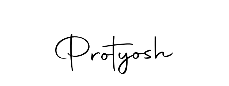 How to make Protyosh signature? Autography-DOLnW is a professional autograph style. Create handwritten signature for Protyosh name. Protyosh signature style 10 images and pictures png