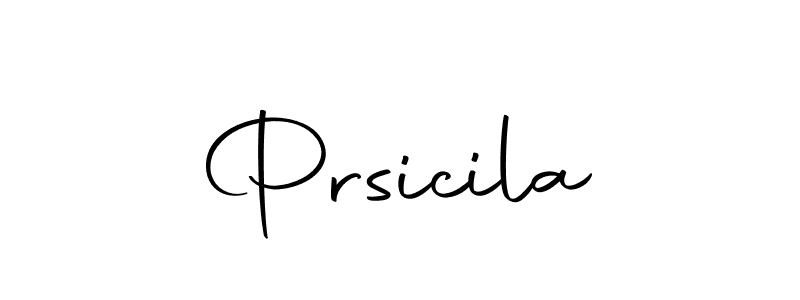 Design your own signature with our free online signature maker. With this signature software, you can create a handwritten (Autography-DOLnW) signature for name Prsicila. Prsicila signature style 10 images and pictures png