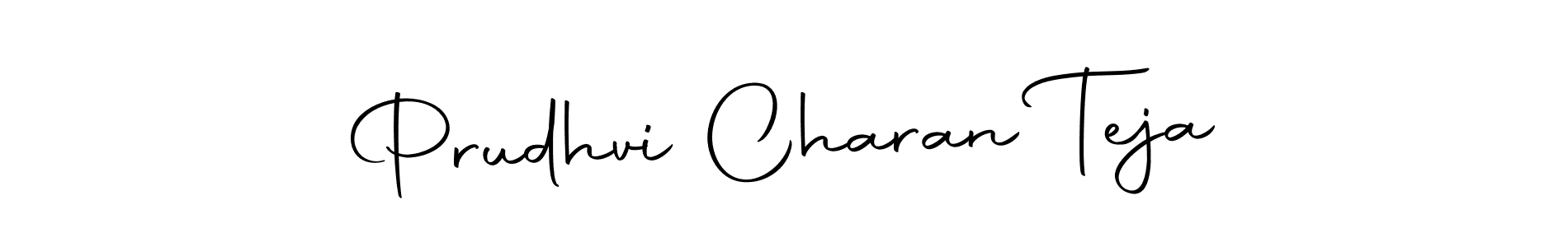 Similarly Autography-DOLnW is the best handwritten signature design. Signature creator online .You can use it as an online autograph creator for name Prudhvi Charan Teja. Prudhvi Charan Teja signature style 10 images and pictures png