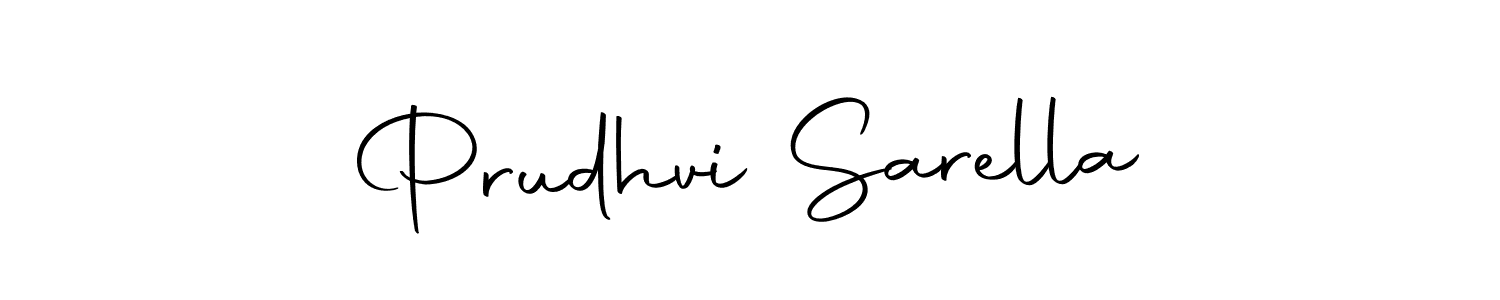 Similarly Autography-DOLnW is the best handwritten signature design. Signature creator online .You can use it as an online autograph creator for name Prudhvi Sarella. Prudhvi Sarella signature style 10 images and pictures png