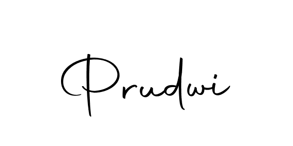 How to make Prudwi signature? Autography-DOLnW is a professional autograph style. Create handwritten signature for Prudwi name. Prudwi signature style 10 images and pictures png