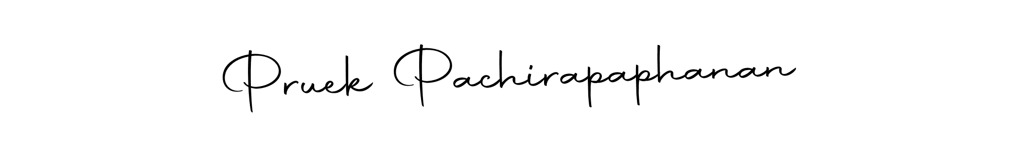 Create a beautiful signature design for name Pruek Pachirapaphanan. With this signature (Autography-DOLnW) fonts, you can make a handwritten signature for free. Pruek Pachirapaphanan signature style 10 images and pictures png