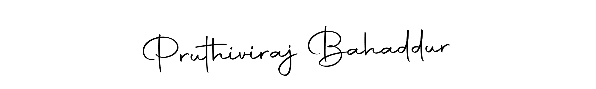 How to make Pruthiviraj Bahaddur signature? Autography-DOLnW is a professional autograph style. Create handwritten signature for Pruthiviraj Bahaddur name. Pruthiviraj Bahaddur signature style 10 images and pictures png