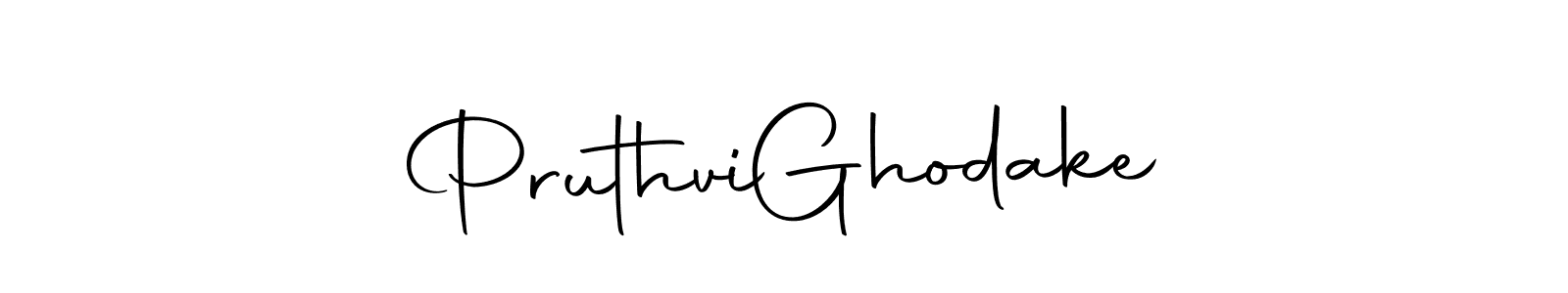 How to make Pruthvi  Ghodake signature? Autography-DOLnW is a professional autograph style. Create handwritten signature for Pruthvi  Ghodake name. Pruthvi  Ghodake signature style 10 images and pictures png