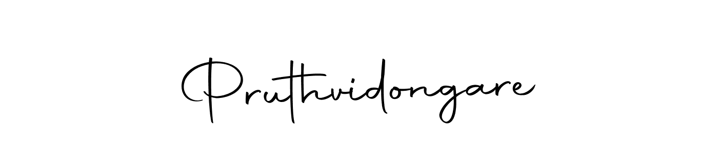 Pruthvidongare stylish signature style. Best Handwritten Sign (Autography-DOLnW) for my name. Handwritten Signature Collection Ideas for my name Pruthvidongare. Pruthvidongare signature style 10 images and pictures png