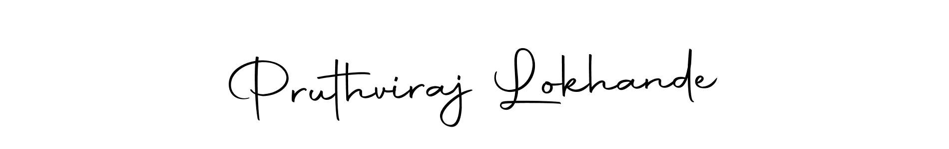 It looks lik you need a new signature style for name Pruthviraj Lokhande. Design unique handwritten (Autography-DOLnW) signature with our free signature maker in just a few clicks. Pruthviraj Lokhande signature style 10 images and pictures png