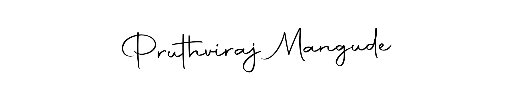 Make a beautiful signature design for name Pruthviraj Mangude. With this signature (Autography-DOLnW) style, you can create a handwritten signature for free. Pruthviraj Mangude signature style 10 images and pictures png
