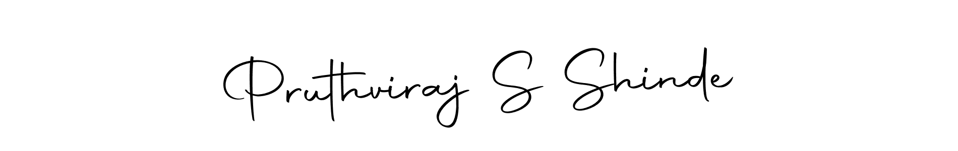 Autography-DOLnW is a professional signature style that is perfect for those who want to add a touch of class to their signature. It is also a great choice for those who want to make their signature more unique. Get Pruthviraj S Shinde name to fancy signature for free. Pruthviraj S Shinde signature style 10 images and pictures png