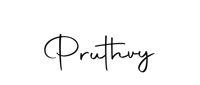 Pruthvy stylish signature style. Best Handwritten Sign (Autography-DOLnW) for my name. Handwritten Signature Collection Ideas for my name Pruthvy. Pruthvy signature style 10 images and pictures png