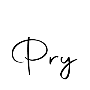 Make a beautiful signature design for name Pry. With this signature (Autography-DOLnW) style, you can create a handwritten signature for free. Pry signature style 10 images and pictures png