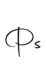 The best way (Autography-DOLnW) to make a short signature is to pick only two or three words in your name. The name Ps include a total of six letters. For converting this name. Ps signature style 10 images and pictures png