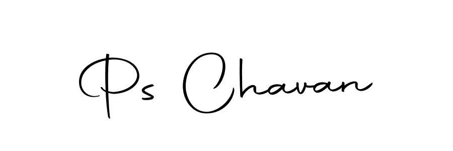 Ps Chavan stylish signature style. Best Handwritten Sign (Autography-DOLnW) for my name. Handwritten Signature Collection Ideas for my name Ps Chavan. Ps Chavan signature style 10 images and pictures png