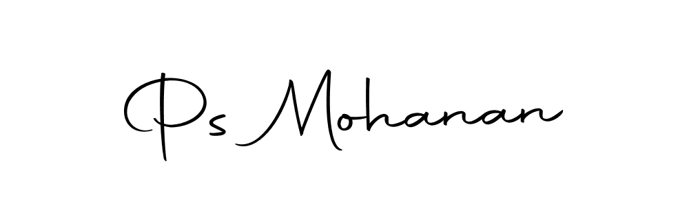 Autography-DOLnW is a professional signature style that is perfect for those who want to add a touch of class to their signature. It is also a great choice for those who want to make their signature more unique. Get Ps Mohanan name to fancy signature for free. Ps Mohanan signature style 10 images and pictures png