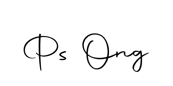 This is the best signature style for the Ps Ong name. Also you like these signature font (Autography-DOLnW). Mix name signature. Ps Ong signature style 10 images and pictures png