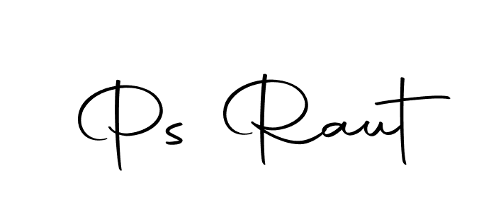 Make a beautiful signature design for name Ps Raut. With this signature (Autography-DOLnW) style, you can create a handwritten signature for free. Ps Raut signature style 10 images and pictures png