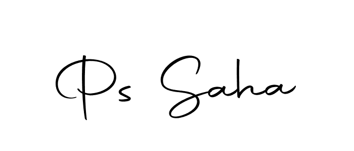 Also we have Ps Saha name is the best signature style. Create professional handwritten signature collection using Autography-DOLnW autograph style. Ps Saha signature style 10 images and pictures png