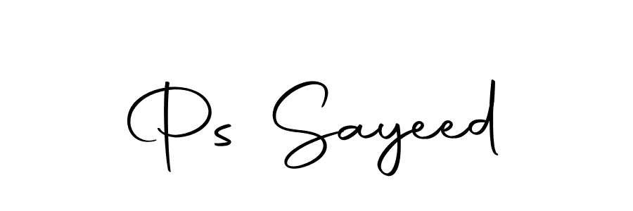 How to Draw Ps Sayeed signature style? Autography-DOLnW is a latest design signature styles for name Ps Sayeed. Ps Sayeed signature style 10 images and pictures png