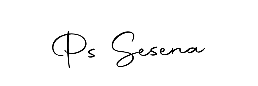 The best way (Autography-DOLnW) to make a short signature is to pick only two or three words in your name. The name Ps Sesena include a total of six letters. For converting this name. Ps Sesena signature style 10 images and pictures png