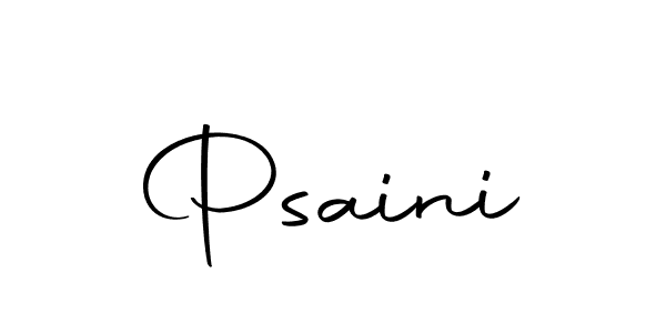 Psaini stylish signature style. Best Handwritten Sign (Autography-DOLnW) for my name. Handwritten Signature Collection Ideas for my name Psaini. Psaini signature style 10 images and pictures png