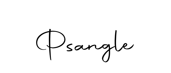 Similarly Autography-DOLnW is the best handwritten signature design. Signature creator online .You can use it as an online autograph creator for name Psangle. Psangle signature style 10 images and pictures png