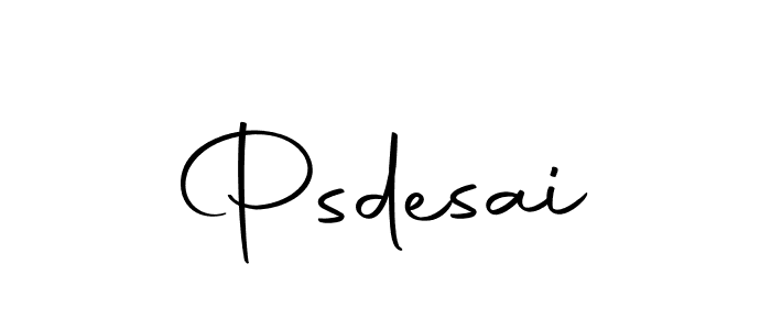 Make a beautiful signature design for name Psdesai. Use this online signature maker to create a handwritten signature for free. Psdesai signature style 10 images and pictures png