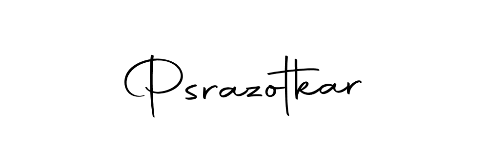 Make a beautiful signature design for name Psrazotkar. With this signature (Autography-DOLnW) style, you can create a handwritten signature for free. Psrazotkar signature style 10 images and pictures png