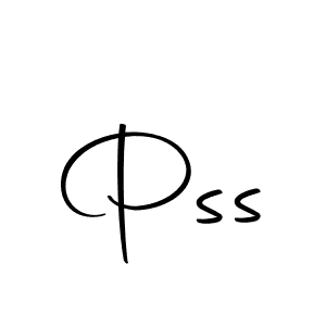 How to make Pss name signature. Use Autography-DOLnW style for creating short signs online. This is the latest handwritten sign. Pss signature style 10 images and pictures png