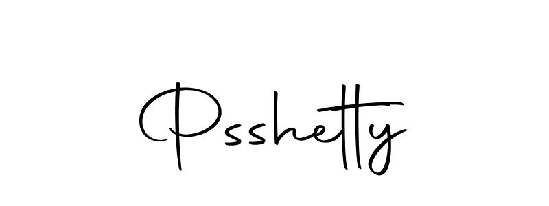 Similarly Autography-DOLnW is the best handwritten signature design. Signature creator online .You can use it as an online autograph creator for name Psshetty. Psshetty signature style 10 images and pictures png