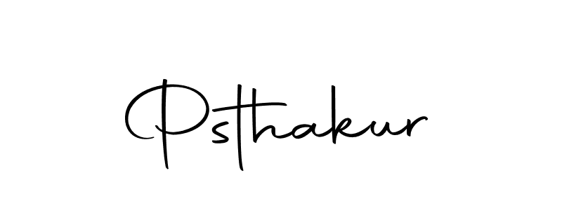 How to make Psthakur signature? Autography-DOLnW is a professional autograph style. Create handwritten signature for Psthakur name. Psthakur signature style 10 images and pictures png