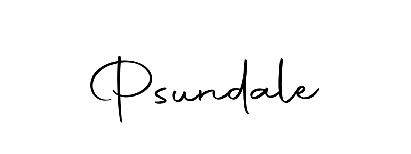 if you are searching for the best signature style for your name Psundale. so please give up your signature search. here we have designed multiple signature styles  using Autography-DOLnW. Psundale signature style 10 images and pictures png