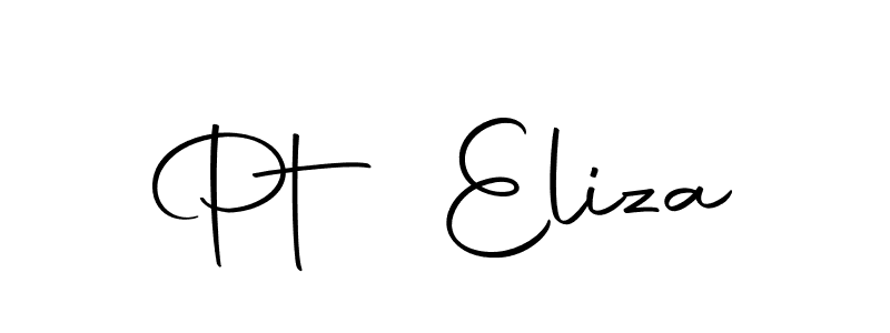 It looks lik you need a new signature style for name Pt Eliza. Design unique handwritten (Autography-DOLnW) signature with our free signature maker in just a few clicks. Pt Eliza signature style 10 images and pictures png