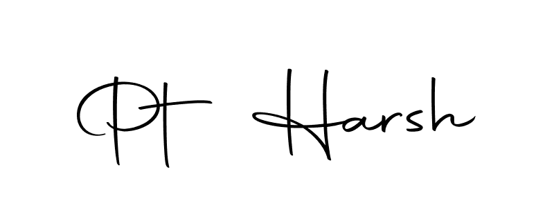 Similarly Autography-DOLnW is the best handwritten signature design. Signature creator online .You can use it as an online autograph creator for name Pt Harsh. Pt Harsh signature style 10 images and pictures png
