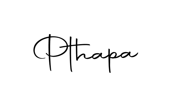 The best way (Autography-DOLnW) to make a short signature is to pick only two or three words in your name. The name Pthapa include a total of six letters. For converting this name. Pthapa signature style 10 images and pictures png