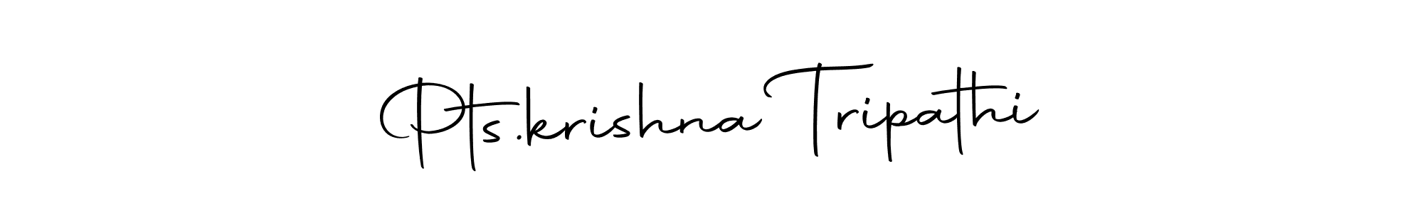 Make a beautiful signature design for name Pts.krishna Tripathi. With this signature (Autography-DOLnW) style, you can create a handwritten signature for free. Pts.krishna Tripathi signature style 10 images and pictures png