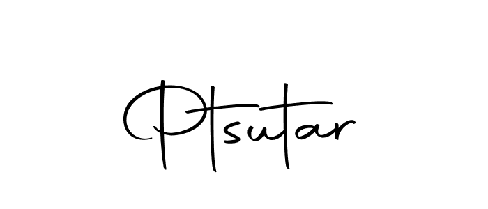 Ptsutar stylish signature style. Best Handwritten Sign (Autography-DOLnW) for my name. Handwritten Signature Collection Ideas for my name Ptsutar. Ptsutar signature style 10 images and pictures png