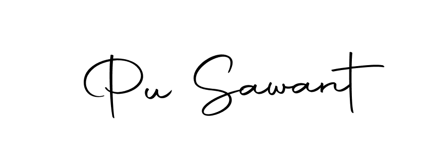 if you are searching for the best signature style for your name Pu Sawant. so please give up your signature search. here we have designed multiple signature styles  using Autography-DOLnW. Pu Sawant signature style 10 images and pictures png