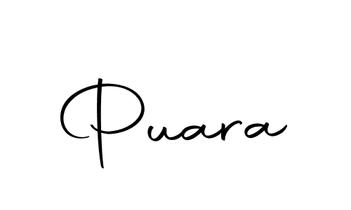 How to make Puara name signature. Use Autography-DOLnW style for creating short signs online. This is the latest handwritten sign. Puara signature style 10 images and pictures png