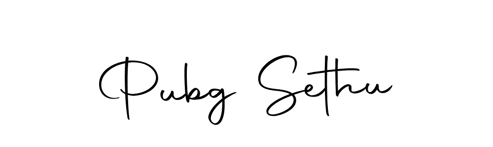 Also we have Pubg Sethu name is the best signature style. Create professional handwritten signature collection using Autography-DOLnW autograph style. Pubg Sethu signature style 10 images and pictures png