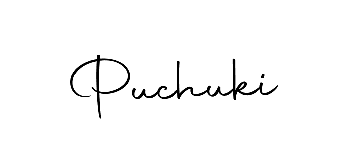 if you are searching for the best signature style for your name Puchuki. so please give up your signature search. here we have designed multiple signature styles  using Autography-DOLnW. Puchuki signature style 10 images and pictures png