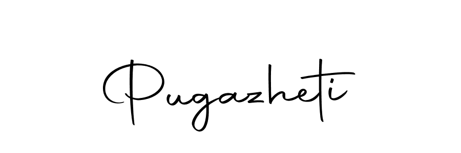 Create a beautiful signature design for name Pugazheti. With this signature (Autography-DOLnW) fonts, you can make a handwritten signature for free. Pugazheti signature style 10 images and pictures png