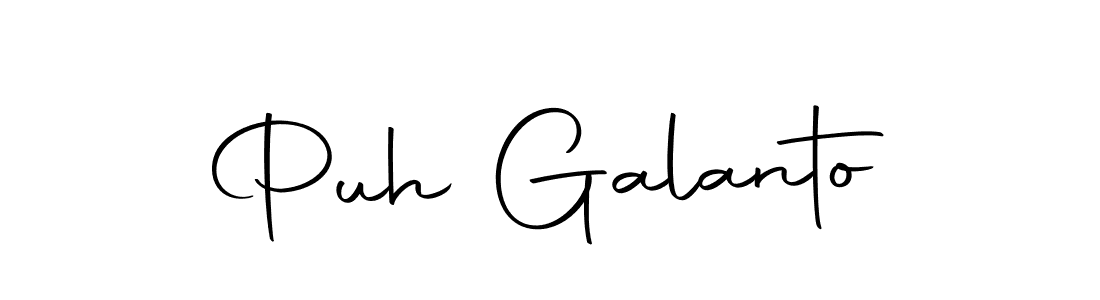 if you are searching for the best signature style for your name Puh Galanto. so please give up your signature search. here we have designed multiple signature styles  using Autography-DOLnW. Puh Galanto signature style 10 images and pictures png